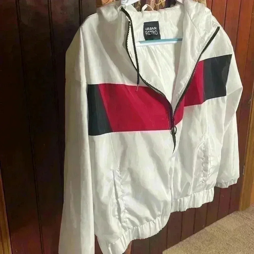 Urban Retro summer lightweight zip up jacket. - Picture 3 of 4